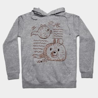 Hilda Sketchbook Woffs Hoodie